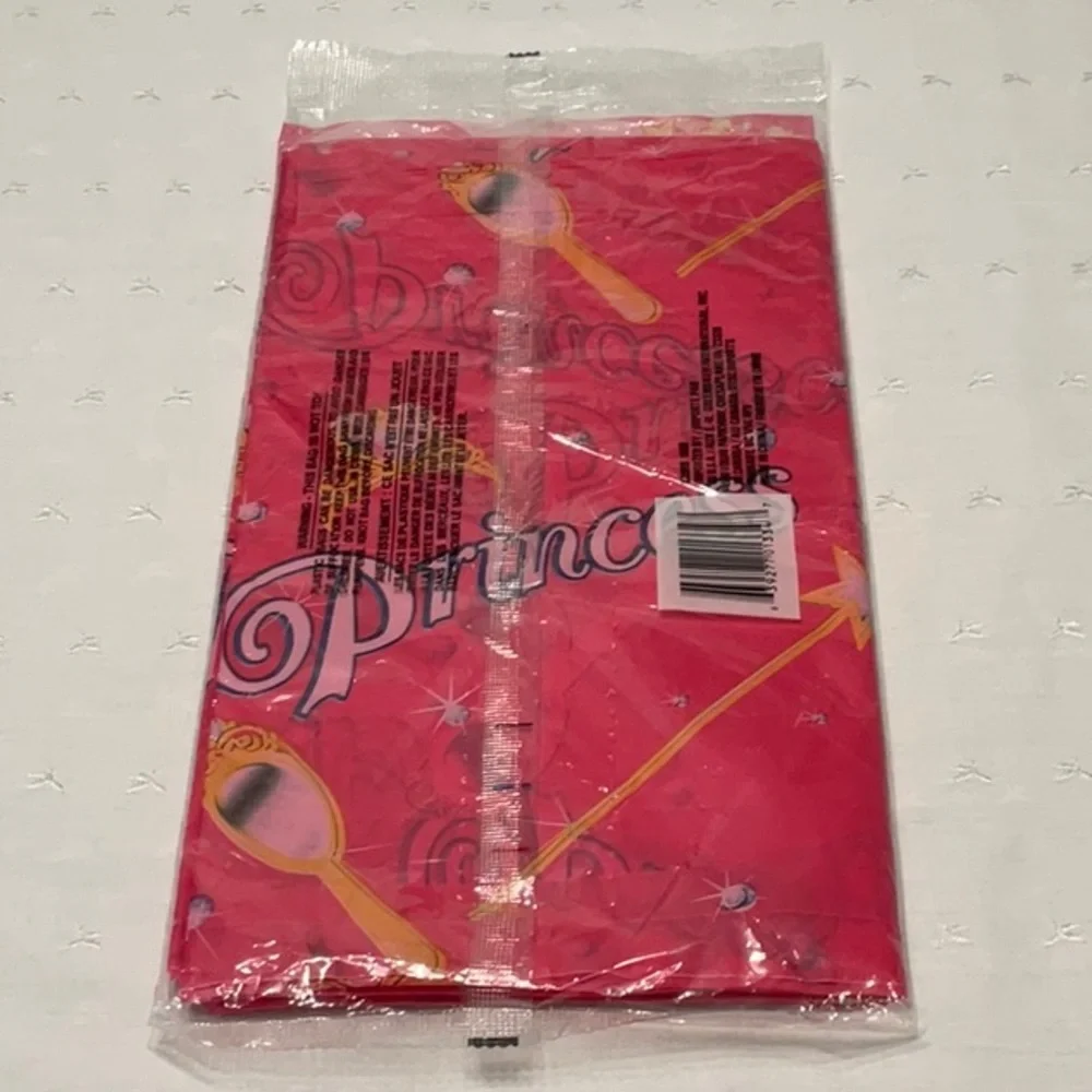 Princess Party Table Cover Rectangle Pink